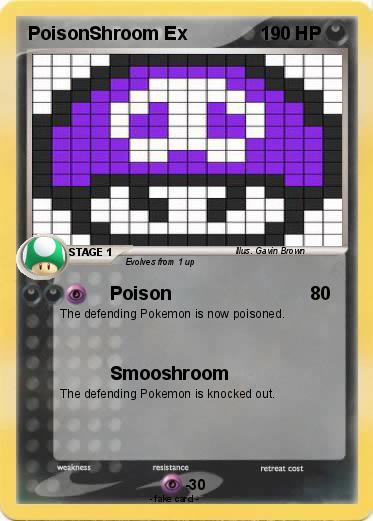 Pokemon PoisonShroom Ex