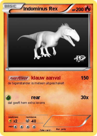 Pokemon Indominus Rex