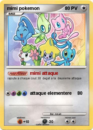Pokemon mimi pokemon