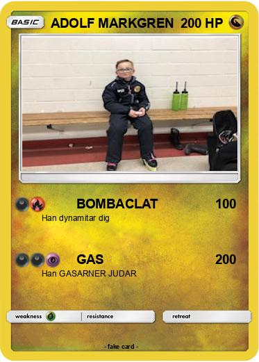 Pokemon ADOLF MARKGREN