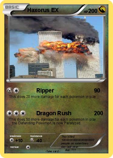Pokemon Haxorus EX