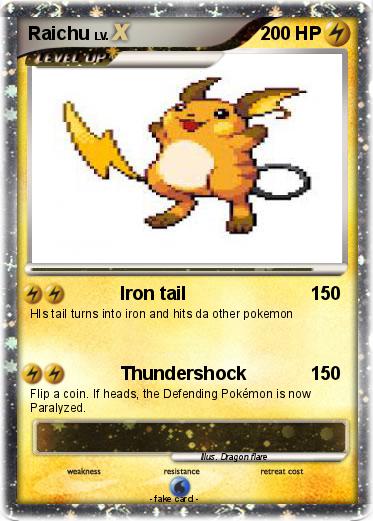 Pokemon Raichu