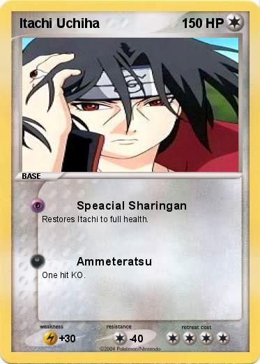 Pokemon Itachi Uchiha