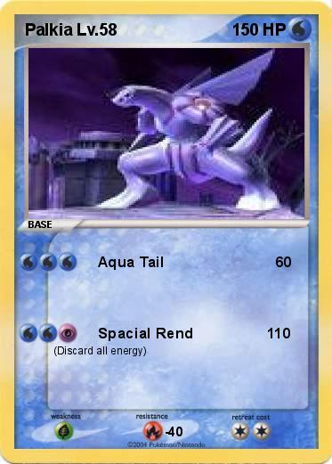 Pokemon Palkia Lv.58