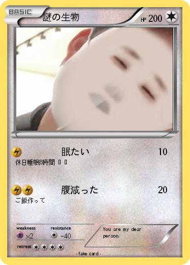 Pokemon 謎の生物