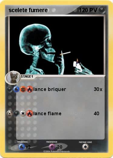 Pokemon scelete fumere