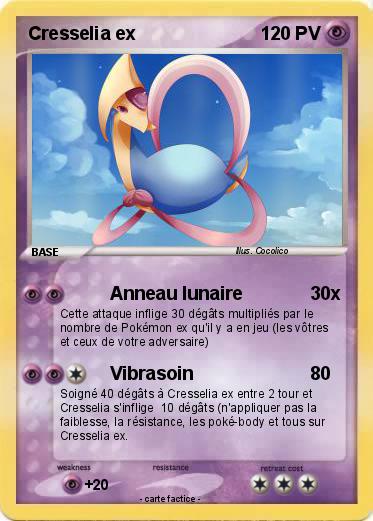 Pokemon Cresselia ex