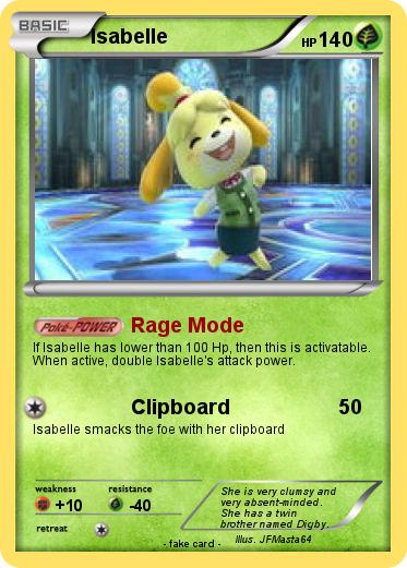 Pokemon Isabelle