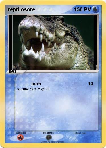 Pokemon reptilosore