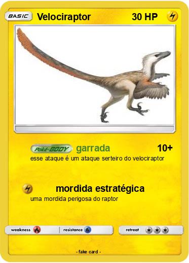 Pokemon Velociraptor