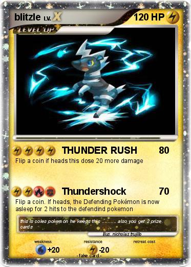 Pokemon blitzle