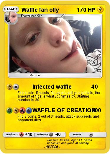 Pokemon Waffle fan olly