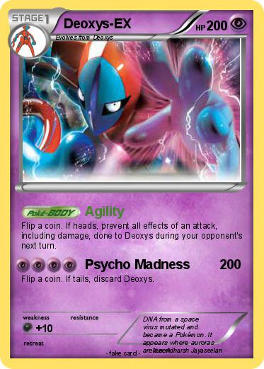 Pokemon Deoxys-EX