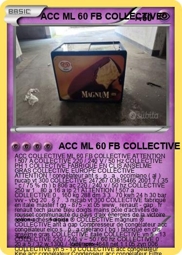 Pokemon ACC ML 60 FB COLLECTIVE