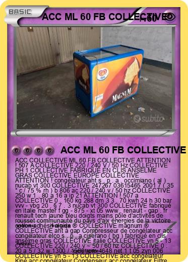 Pokemon ACC ML 60 FB COLLECTIVE