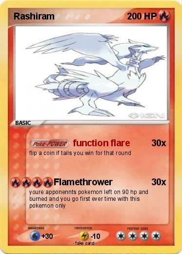 Pokemon Rashiram