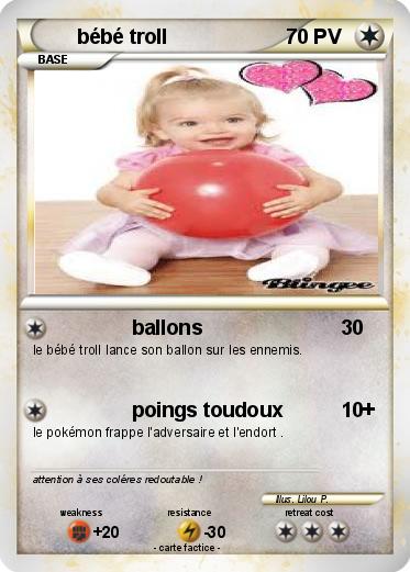 Pokemon bébé troll
