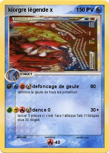 Pokemon kiorgre légende x