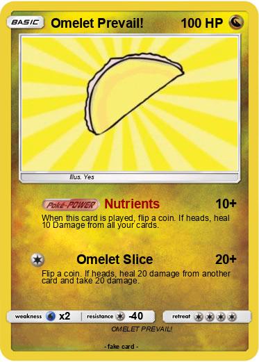 Pokemon Omelet Prevail!