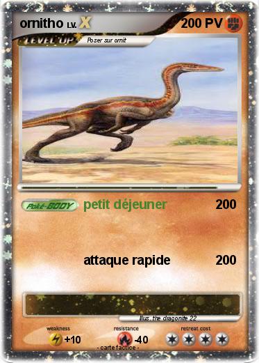 Pokemon ornitho