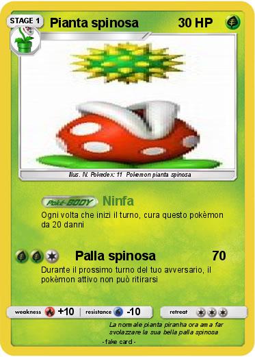 Pokemon Pianta spinosa