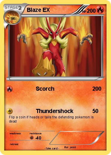 Pokemon Blaze EX