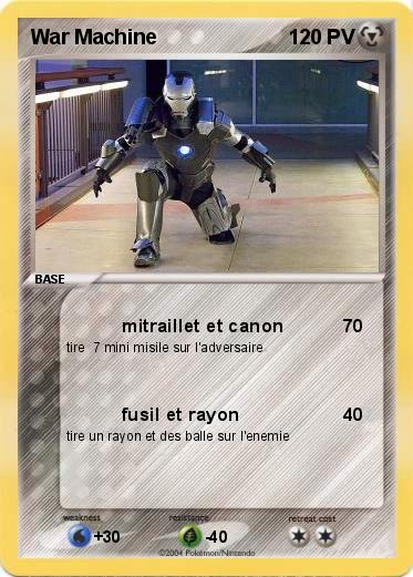 Pokemon War Machine