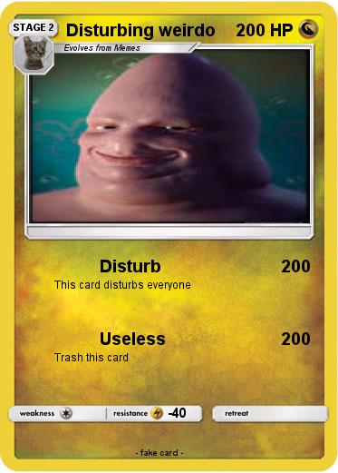 Pokemon Disturbing weirdo