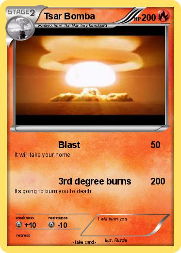 Pokemon Tsar Bomba