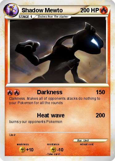 Pokemon Shadow Mewto