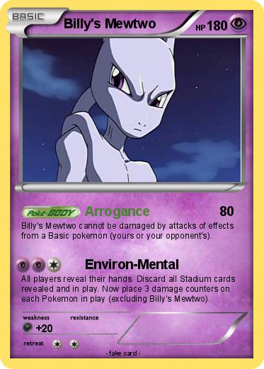Pokemon Billy's Mewtwo