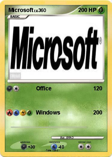 Pokemon Microsoft