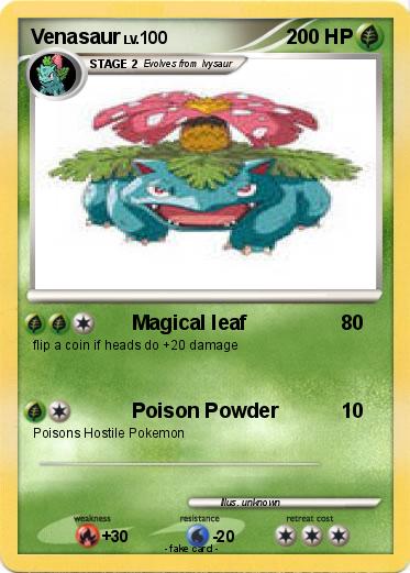 Pokemon Venasaur