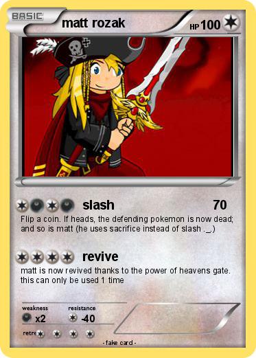 Pokemon matt rozak