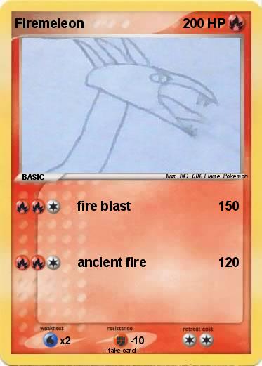 Pokemon Firemeleon