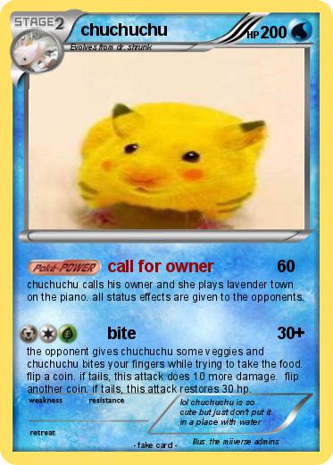 Pokemon chuchuchu