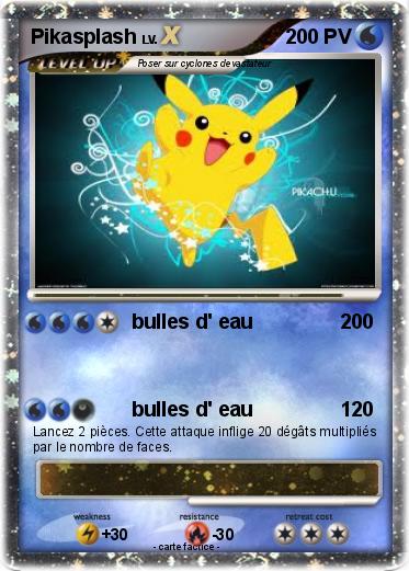 Pokemon Pikasplash