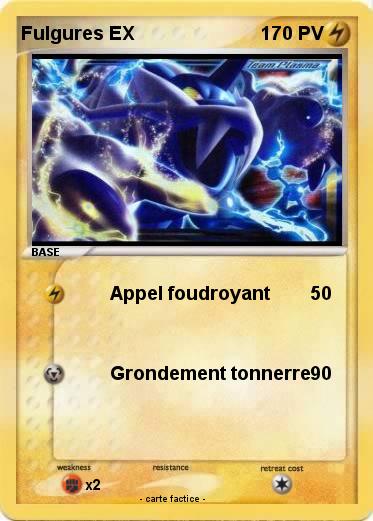Pokemon Fulgures EX