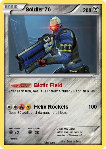 Pokemon Soldier 76
