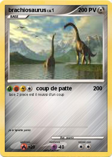 Pokemon brachiosaurus