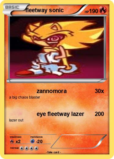 Pokemon fleetway sonic