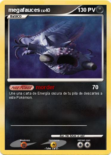 Pokemon megafauces
