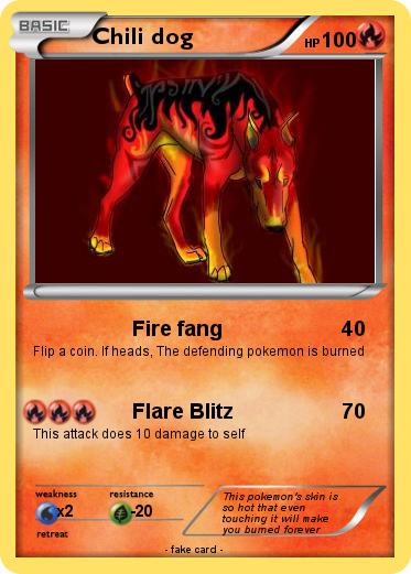 Pokemon Chili dog