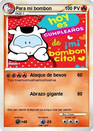 Pokemon Para mi bombon