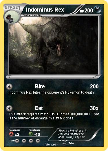 Pokemon Indominus Rex