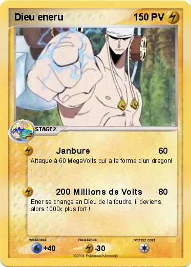 Pokemon Dieu eneru