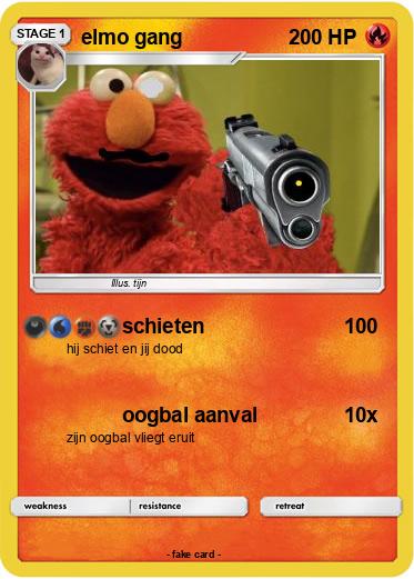 Pokemon elmo gang