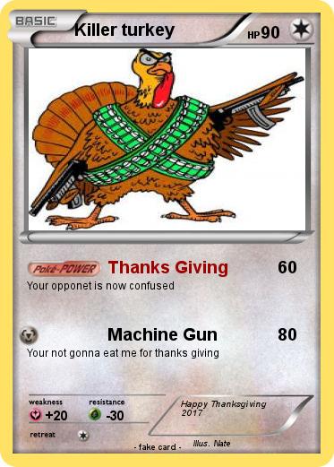 Pokemon Killer turkey