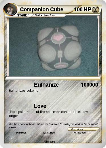 Pokemon Companion Cube