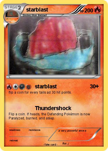 Pokemon starblast